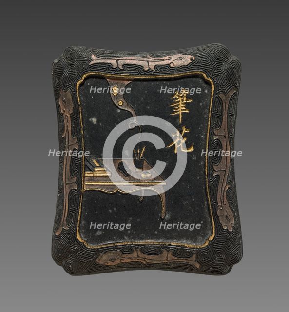 Ink Cake, 1800s-early 1900s. Creator: Unknown.