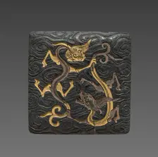 Ink Cake, 19th Century. Creator: Unknown