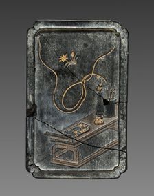 Ink Cake, late 19th Century. Creator: Unknown