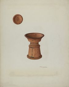 Ink Sander, c. 1940. Creator: Frank Gray