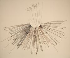Inka Khipu (Fiber Recording Device), c. 1400-1532. Creator: Unknown