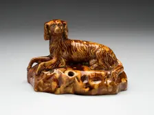 Inkstand, 1850/80. Creator: East Liverpool Pottery