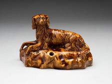 Inkstand, 1850/80. Creator: East Liverpool Pottery