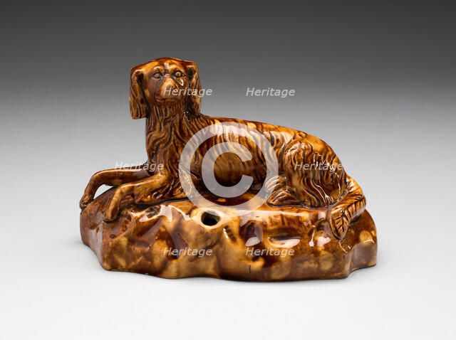 Inkstand, 1850/80. Creator: East Liverpool Pottery.