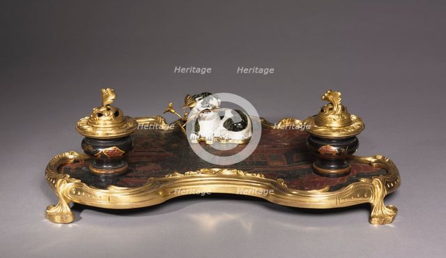 Inkstand,  c. 1745-1749. Creator: Unknown.