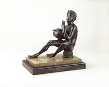 Inkstand: Pan listening to Echo, 1530-1540. Artist: Andrea Briosco