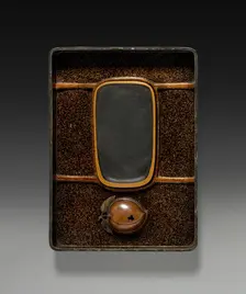 Inkstone Case, 19th century. Creator: Unknown