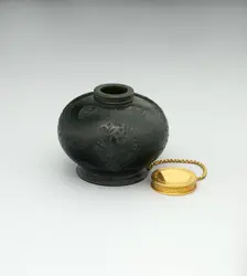 Inkpot of the Emperor Jahangir, India, dated A.H. 1028/A.D. 1618-19. Creator: Mu'min Jahangir
