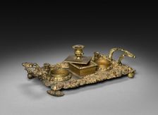 Inkwell, 1825-1850. Creator: Unknown
