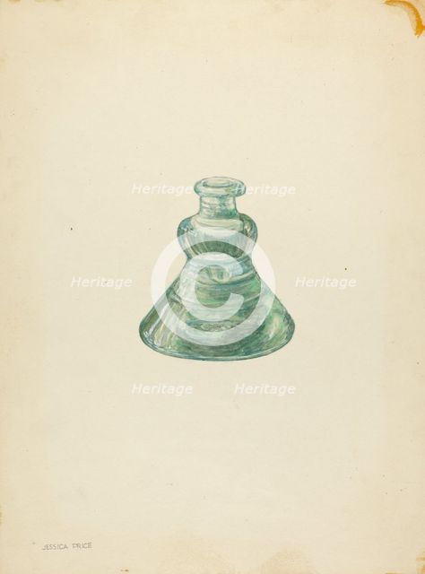 Inkwell, 1935/1942. Creator: Jessica Price.