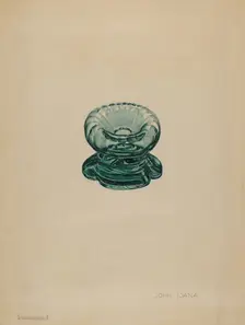 Inkwell, 1935/1942. Creator: John Dana
