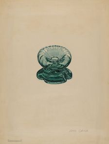 Inkwell, 1935/1942. Creator: John Dana