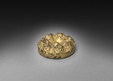 Inkwell (top to bottle), 1825-1850. Creator: Unknown