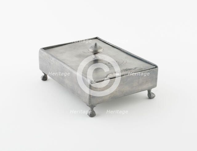 Inkwell, Augsburg, 1652/78. Creator: Isaac Ruprecht.