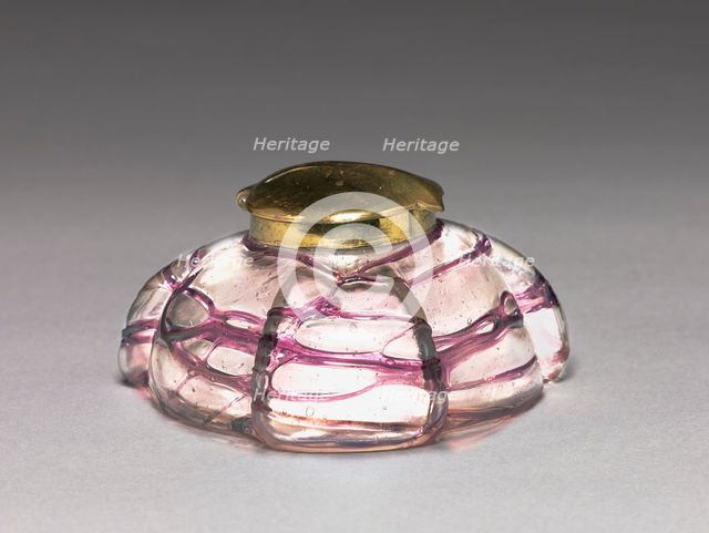 Inkwell, c. 1899. Creator: Pallme-König & Habel (Czech).