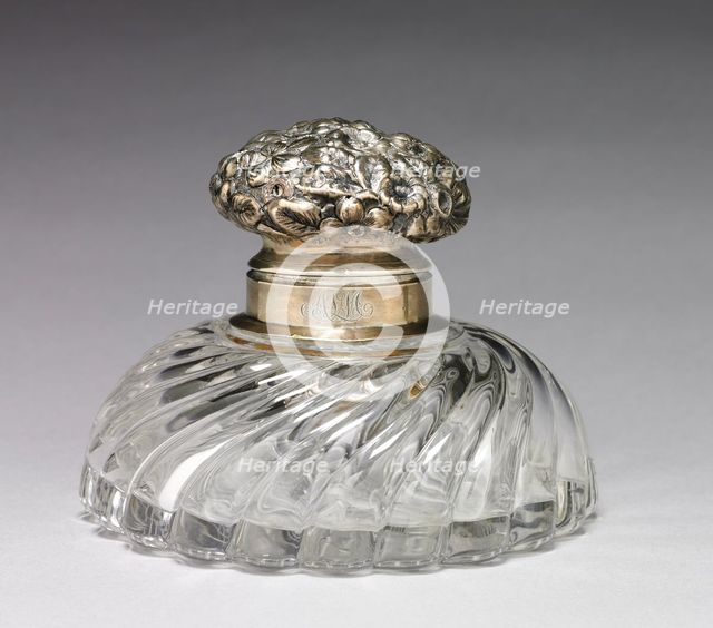 Inkwell, c. 1900 . Creator: George W. Shiebler (American, 1846-1920).