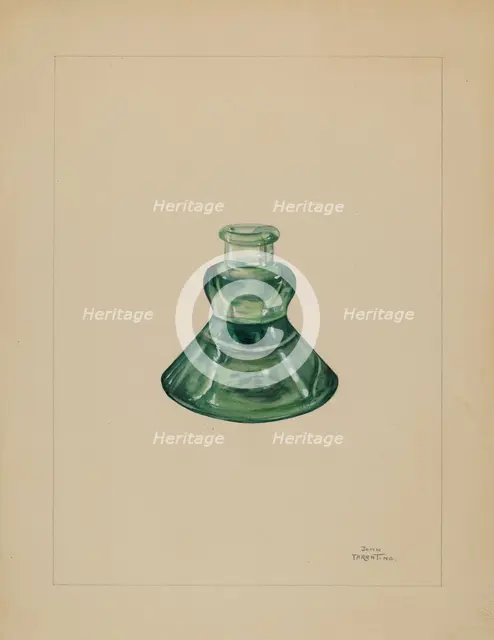 Inkwell, c. 1936. Creator: John Tarantino.