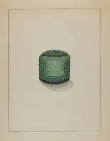 Inkwell, c. 1936. Creator: Nicholas Amantea