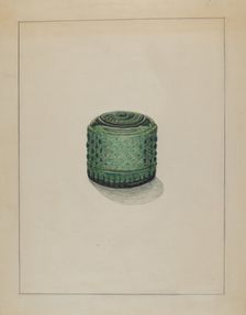 Inkwell, c. 1936. Creator: Nicholas Amantea
