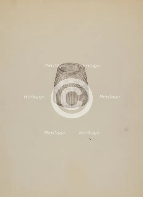 Inkwell, c. 1938. Creator: Giacinto Capelli.