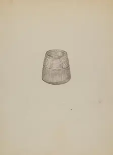 Inkwell, c. 1938. Creator: Giacinto Capelli