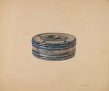 Inkwell, c. 1939. Creator: John Tarantino