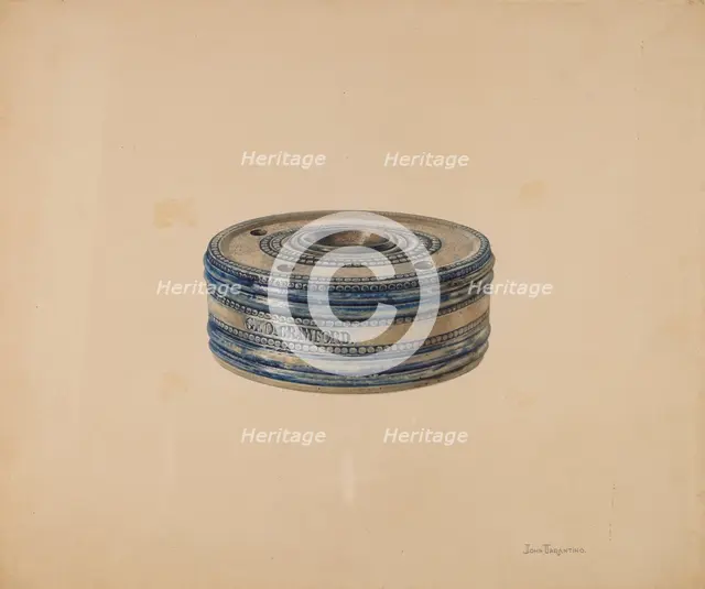 Inkwell, c. 1939. Creator: John Tarantino.