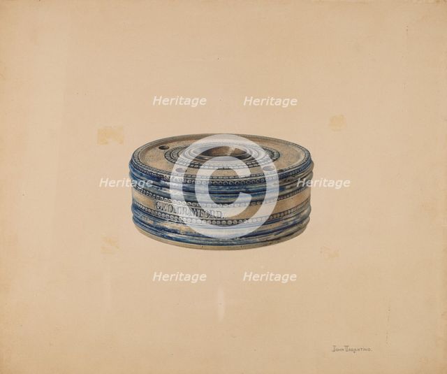 Inkwell, c. 1939. Creator: John Tarantino.