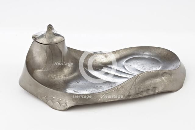 Inkwell, c1890-1910. Creator: JP Kayser Sohn.