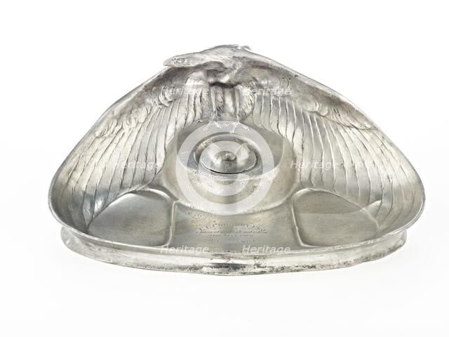 Inkwell, c1890-1910. Creator: JP Kayser Sohn.