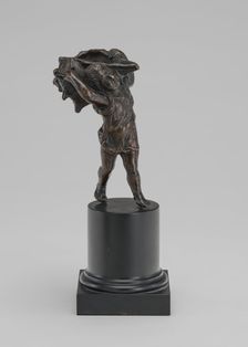 Inkwell in the Form of a Child Carrying a Shell, c. 1510/1520. Creator: Workshop of Severo da Ravenna