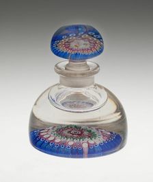 Inkwell, London, 1848. Creator: Whitefriars Glass Works