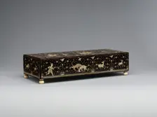 Inlaid Box for the Portuguese Market, India, ca.1600. Creator: Unknown