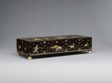 Inlaid Box for the Portuguese Market, India, ca.1600. Creator: Unknown