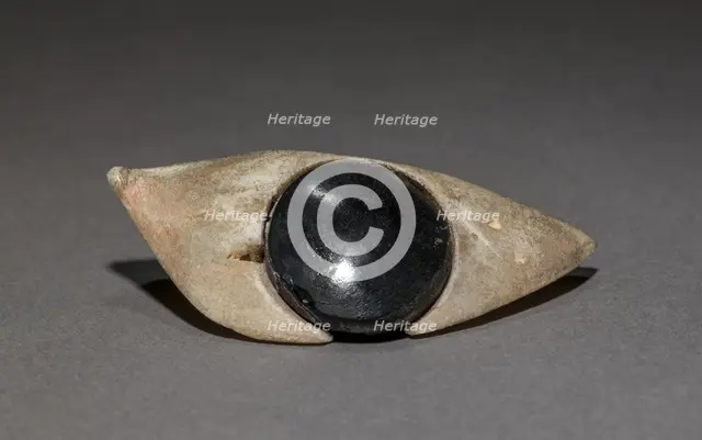 Inlay Eye from Coffin, 1980-1801 BC. Creator: Unknown.