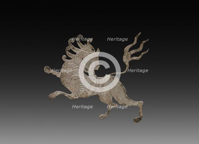 Inlay for a Mirror or Box: shih-shih, c. 900-1000. Creator: Unknown.