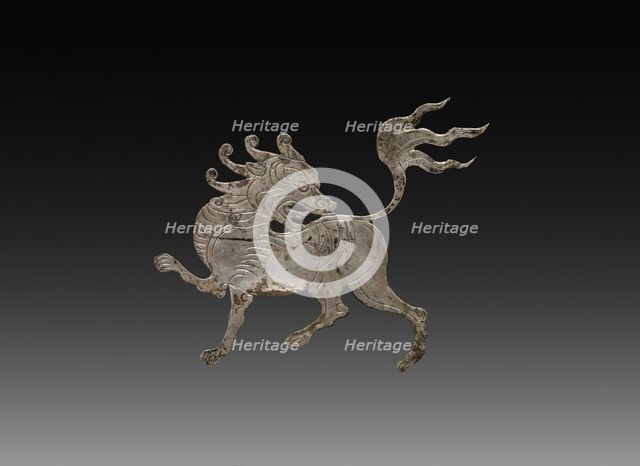 Inlay for a Mirror or Box: shih-shih, c. 900-1000. Creator: Unknown.