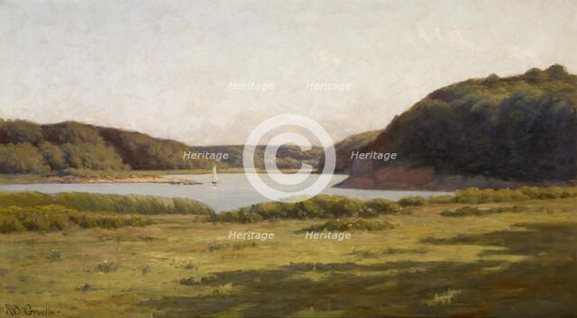 Inlet, Gloucester Harbor, about 1906. Creator: Richard Gruelle.
