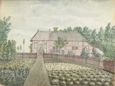 Inn or hunting lodge on the Montferberg, 1770-1778. Creator: Jan Brandes
