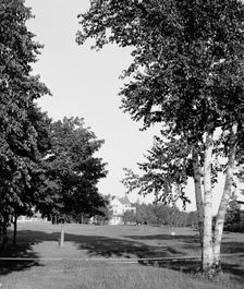 Inn and golf links, Roaring Brook, Mich., c1906. Creator: Unknown