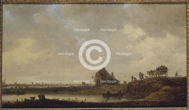 Inn by the River, 1646. Creator: Jan van Goyen.