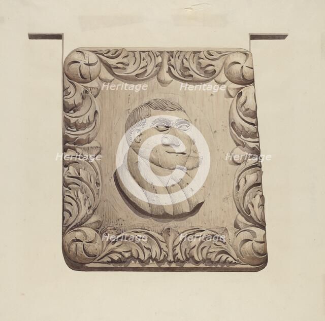 Inn Sign, c. 1938. Creator: Robert Pohle.