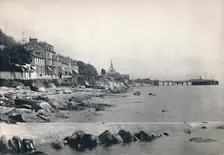 Innellan - Showing the Rocky Beach and the Steamboat Pier 1895