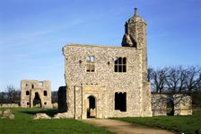 Inner and Outer Gatehouses, Baconsthorpe Castle, Norfolk, 1994