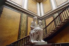 Inner hall, staircase and statuary, Brodsworth Hall, South Yorkshire, c2000s(?). Artist: Historic England Staff Photographer