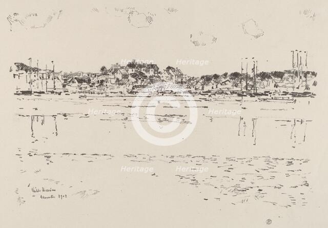 Inner Harbor, c. 1918. Creator: Frederick Childe Hassam.