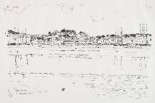 Inner Harbor, Gloucester, 1918. Creator: Frederick Childe Hassam