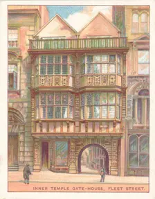 Inner Temple Gate-House, Fleet Street 1929