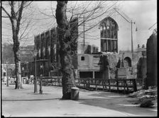 Inner Temple Hall, Temple, City of London, Greater London Authority, 1940-1945. Creator: Charles William Prickett
