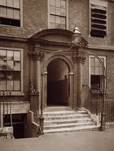 Inner Temple - King's Bench Walk, c1885. Creator: Henry Dixon & Son